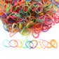 HOYOLS Baby Hair Ties Hair Rubber Bands for Toddler Infants Kids Girls Thin Small Hair Elastics 1500 Piece Pack